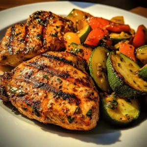Piri Piri Chicken with Mixed Veggies